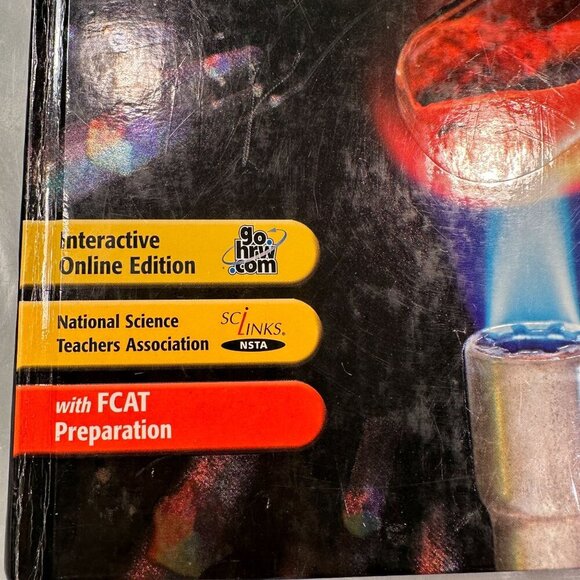 Holt Florida Chemistry Hardcover Textbook FCAT Prep Interactive Online Edition - Picture 5 of 16